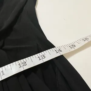 Yigal Azrouel Black One Shoulder Asymmetric Draped Cocktail Dress Petal Trim thumbnail 10