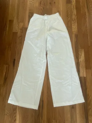 Pacsun White Linen Pants thumbnail 1