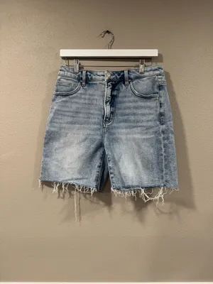Risen High Rise Mid Length Shorts thumbnail 2
