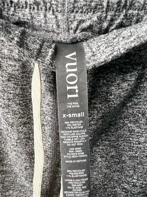 Vuori Performance Jogger Heathered Dark Gray Athletic Cozy Lounge Pants thumbnail 8