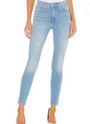Mother The Looker Ankle Frey Jeans The Angel With No Wings thumbnail 1