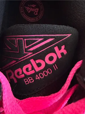 Reebok x Barbie BB 4000 II Women's Black Suede Sneakers thumbnail 7