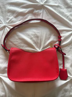 red purse with wallet and straps thumbnail 2