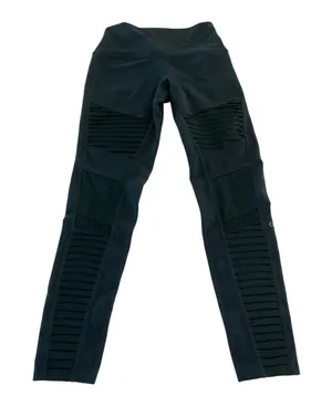 Alo Yoga High Waisted Moto‎ Leggings Green Size Small thumbnail 1