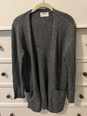Old Navy Super-Long Open-Front Duster thumbnail 1