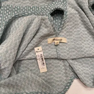 Madewell | Jacquard Peekaboo-Back Crop Tank thumbnail 6