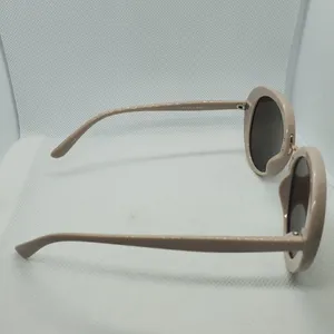 Light Brown & Gold Sunglasses thumbnail 5