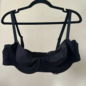 SKIMS‎ Smoothing Intimates Strapless Bra BA-BAN-2607 color Onyx 42D thumbnail 3