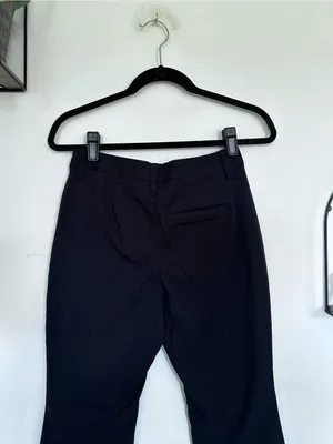 NWT Old Navy Black High Rise Bootcut Stretch Pants Size 0 Petite thumbnail 3