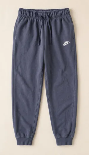 Nike Blue Fleece Jogger Sweatpants – Size XS thumbnail 1