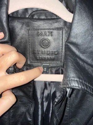 Max Studio Leather Jacket Faux thumbnail 2