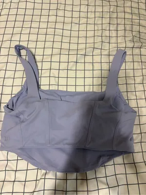 all in motion Lavender Square-Neck Tank Top thumbnail 3