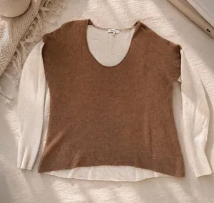 Madewell Merino Alpaca Colorblock Sweater‎ L thumbnail 1