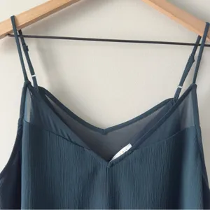 Anthropologie Sophie Rue Adjustable spaghetti strap Sleeveless cami Top mesh NWT thumbnail 6