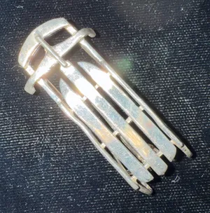 Sterling Silver Ornament Brooch NWOT thumbnail 1