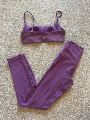 Lululemon light purple set thumbnail 2