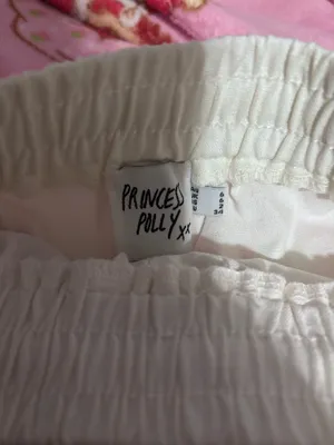 Princess Polly Wide-Leg Pants White thumbnail 3