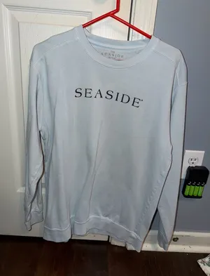 The Seaside Style Pale blue sweatshirt thumbnail 1