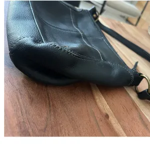 The Sak Vintage 2000's Y2K Indie Sleaze Pebbled Leather Hobo 90s Baguette Bag thumbnail 5