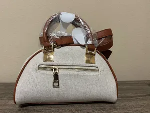 Bebe Canvas Bowler Satchel Bag thumbnail 3