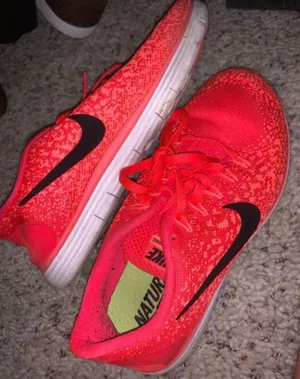 orange/red  shoes thumbnail 2