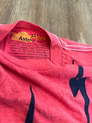Aviator Nation Lightning Bolt Heather Basic Tee thumbnail 3