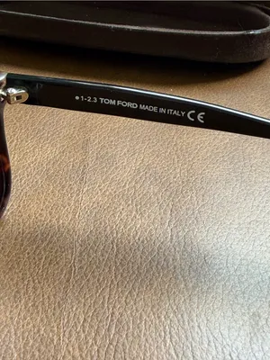 Authentic Tom Ford Leo TF336 55J Havana Black Rectangle Sunglasses Unisex thumbnail 7