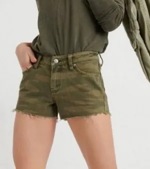 Lucky Brand 4/27 The‎ Cut Off Camo Shorts thumbnail 1