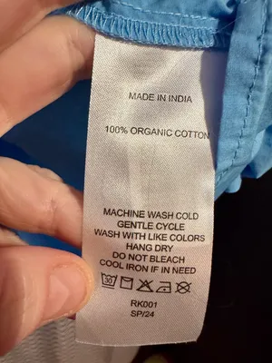 NWOT Quince | 100% Organic Cotton Poplin Tiered Mini Dress, Small thumbnail 8