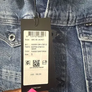 G-star Raw Blue Denim Jeans Stretchy Jacket(Size Small) thumbnail 12