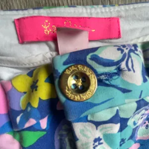 Lilly Pulitzer Vibrant Blue Floral Mini Skirt thumbnail 9