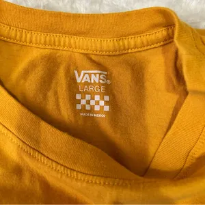 5/$30 🎈 Vans large gold logo cropped tee thumbnail 4