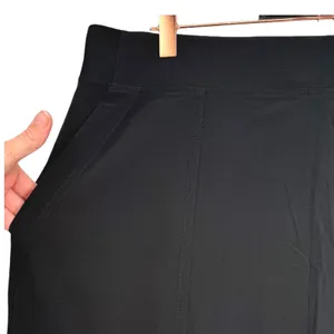 Athleta Brooklyn Heights High Rise Cargo Midi Skirt Black Size 16 Activewear thumbnail 7