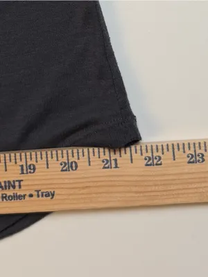 Nascar Black Fan Tee with Subtle Hem Detail Blue Size M thumbnail 3