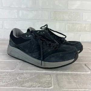 New‎ Balance 928v3 Sneakers Walking Shoes Womens 7.5 Navy Blue Suede WW928NV3 thumbnail 2