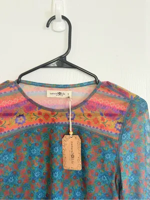 Natural Life NEW Sloane Mesh Long Sleeve thumbnail 5