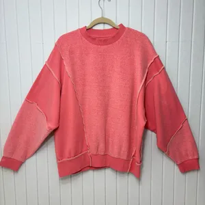 BDG Women's Pink Crew Neck‎ Sweatshirt size L thumbnail 3