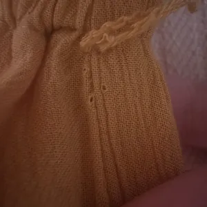 American Eagle Jumpsuit Small Yellow Embroidered Halter Wide Leg Boho Summer thumbnail 14