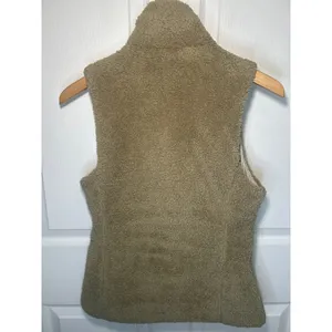 Patagonia Los‎ Gatos Fleece Vest Womens Medium El Cap Khaki Tan Full Zip 25216 thumbnail 5