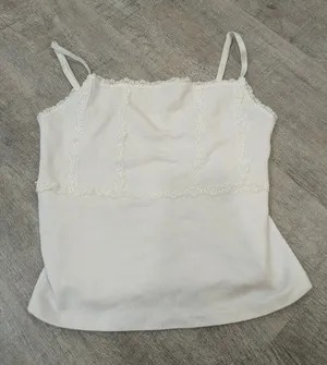 BDG Urban Outfitters White Tank Top Size Large thumbnail 1