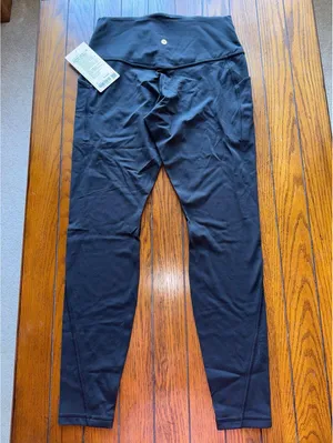 Lululemon Align With Pockets High Rise 28” Black Size 10 NWT thumbnail 2