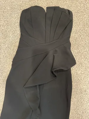 Strapless Black Dress thumbnail 3