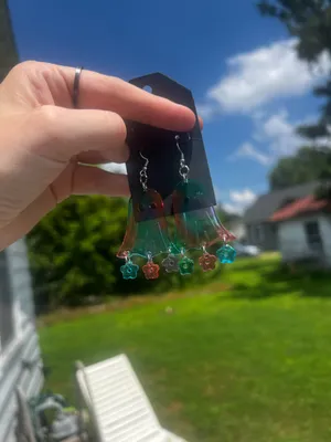 Handmade Earrings Dangle thumbnail 2