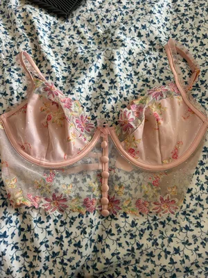 For Love And Lemons April Bloom Bra Top thumbnail 4