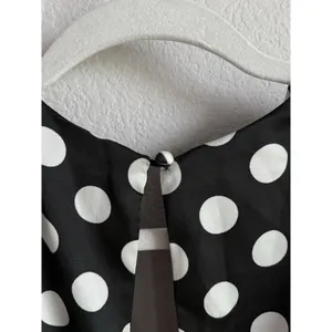 Lulus Women’s Polka Dots Satin Ruffled Romper‎ Elegant Glam Cocktail Size Small thumbnail 15