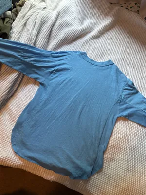 aerie long sleeve boyfriend tee thumbnail 6