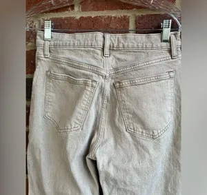 Abercrombie NWOT 90’s Relaxed Jean High Rise in “Oat” Size 4 thumbnail 12