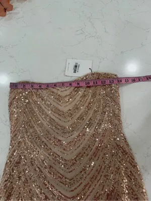 Hello Molly Rose Sequin Strapless Mini Dress thumbnail 6