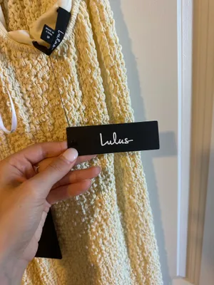 Lulus NWT White Beaded Dress thumbnail 9