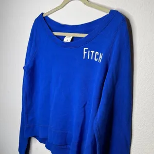 Abercrombie & Fitch Pullover Shirt Blue thumbnail 5